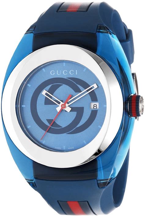 gucci watches running position.